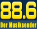 88.6 Der Musiksender logo